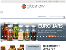 Tablet Screenshot of glassnow.com